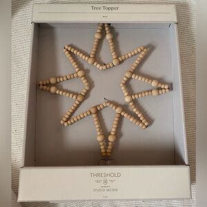 Threshold Studio McGee tree topper